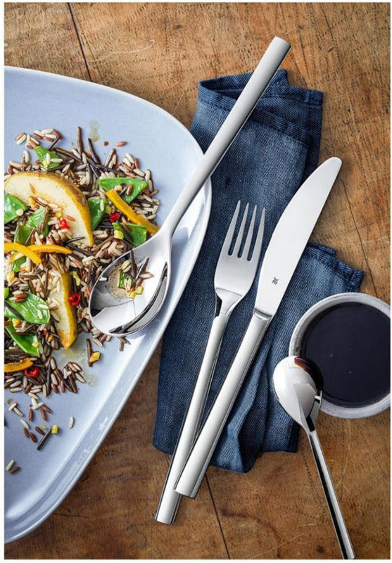 WMF Nuova Cutlery Set for 1 Person – 4-Pieces Monobloc Knife