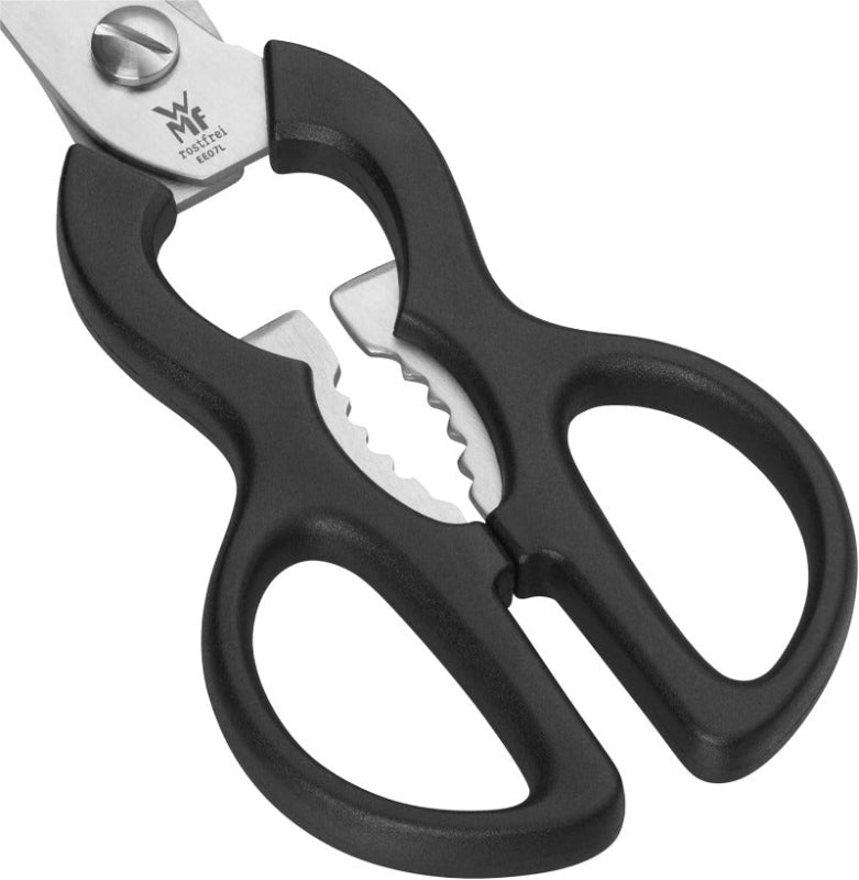 WMF Kitchen Scissors – 21 cm Universal Household Shears with Serrated Edge