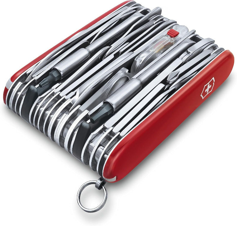 Victorinox Swiss Champ XXL 91mm – 73 Function Swiss Army Knife, Red
