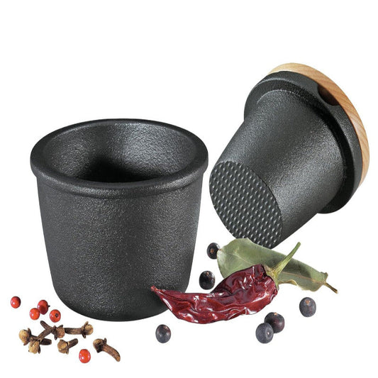 ZASSENHAUS Cast Iron Grater – 8 cm (Black) | Model M076080