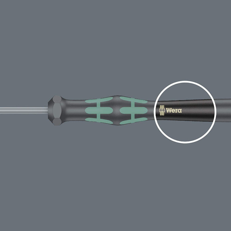 WERA 2035/6A Kraftform Micro Screwdriver Set – 6‑Piece with Rack (05118150001)