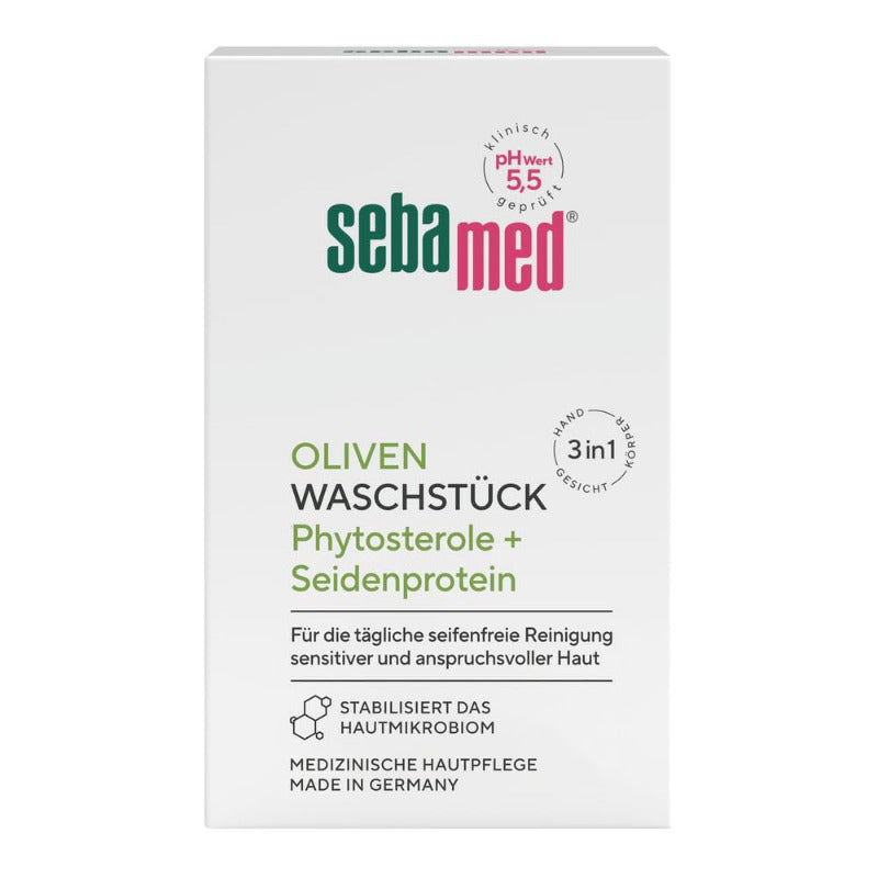 SEBAMED Olive Cleansing Bar 150g Daily Care for Sensitive Skin