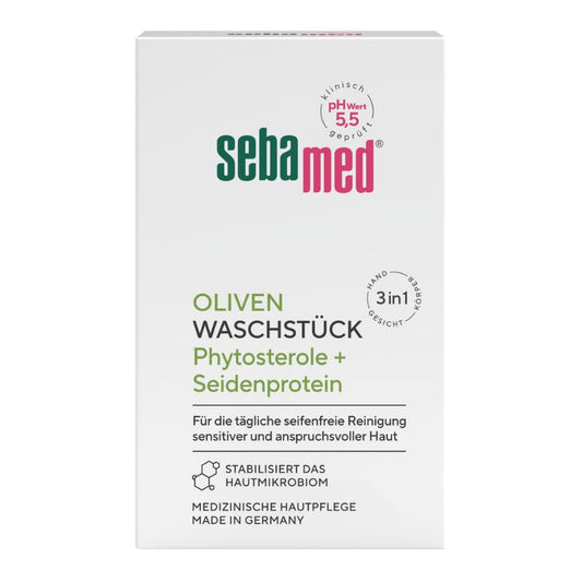 SEBAMED Olive Cleansing Bar 150g Daily Care for Sensitive Skin
