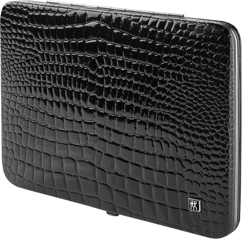 ZWILLING 10-Piece Manicure Set - Croco Edition, Black 