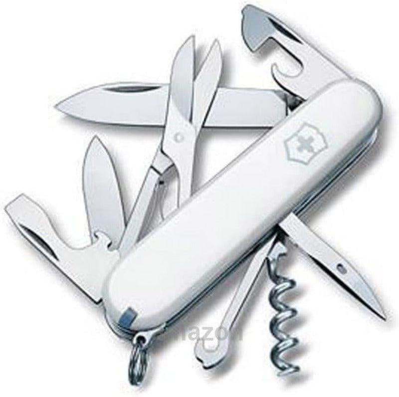 Victorinox Climber Swiss Army Knife – 14-in-1 Multitool Pocket Knife