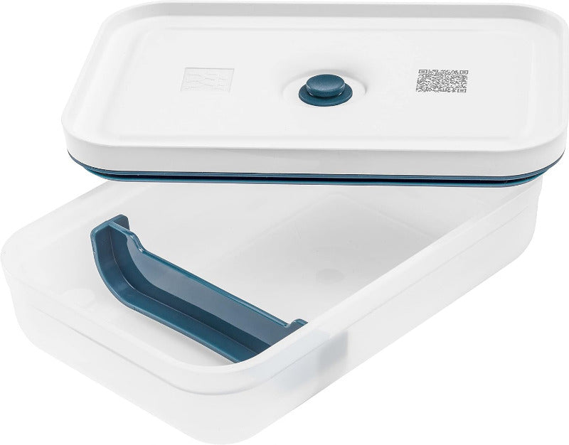 ZWILLING Fresh & save Vakuum Starterset Für Lebensmittel, Glas, 16-Teilig, Inkl. Dose, Pumpe Und Beutel, La Mer