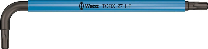 WERA 967/9 TX Multicolour HF‑1 Torx L‑Key Set – 9 Piece with Holding Function (05024179001)