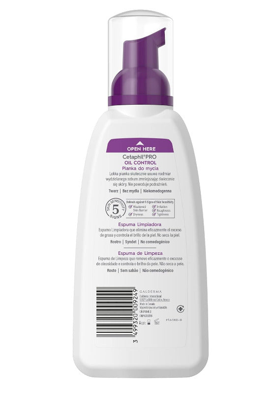 CETAPHIL Pro Oil Control Foam Wash – 236ml