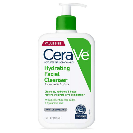 Cerave Hydrating Cleanser Lotion with Pump – 473 ml