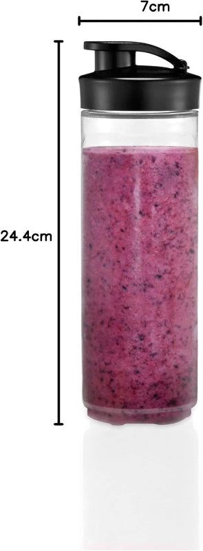 WMF Kult X Mix & Go / KITCHENminis Smoothie Bottle – 600 ml Break-Proof Mixing Container