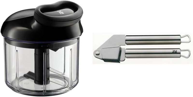 WMF Gourmet Manual Vegetable Chopper – 900ml Pull-Cord Food Processor