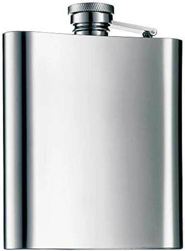 WMF Manhattan Hip Flask Set – 6-Piece 200ml with Leather Case