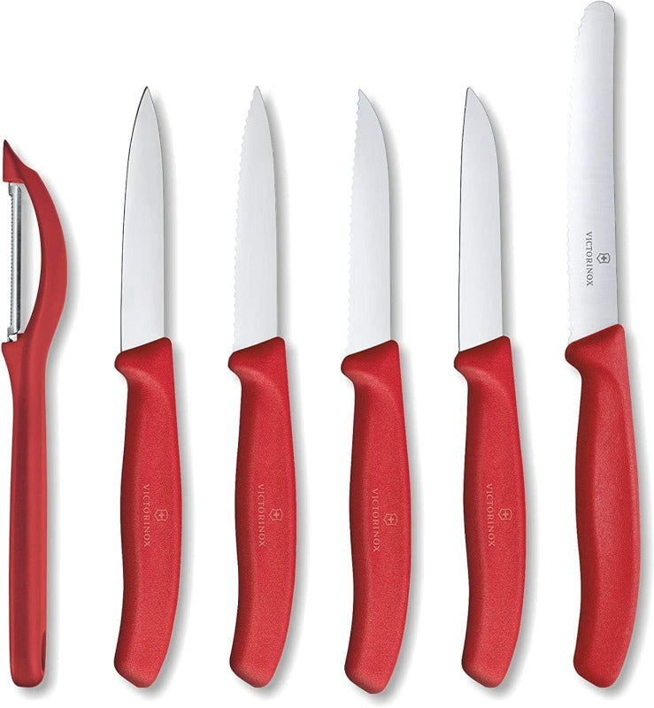 VICTORINOX Swiss Classic 6-Piece Vegetable Knife Set – Ultra Sharp, Rust-Free, Swiss Made