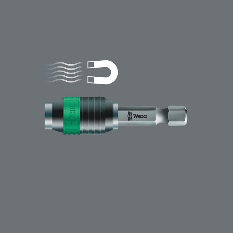 WERA Bit-Safe 61 BiTorsion 1 – 61-Piece Bit Set (05057441001), Black