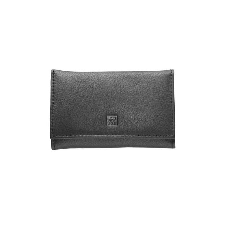 ZWILLING Classic Manicure Set 4-Piece – Nickel-Plated Tools in Genuine Cowhide Leather Case (Model 97451-007)