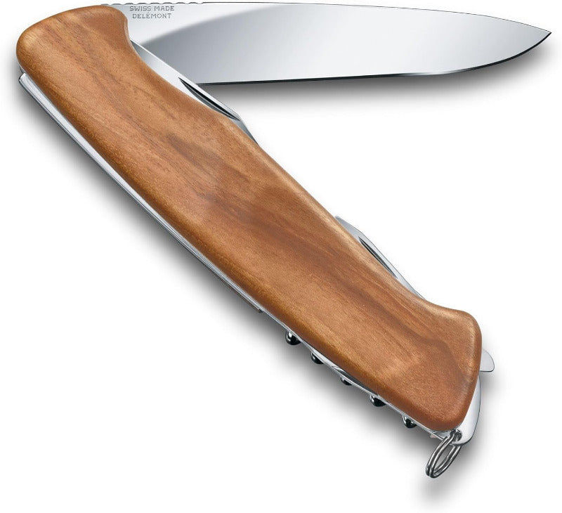 Victorinox Ranger 55 – Swiss Army Knife with 10 Functions, Locking Blade & Screwdriver | Multi-Tool