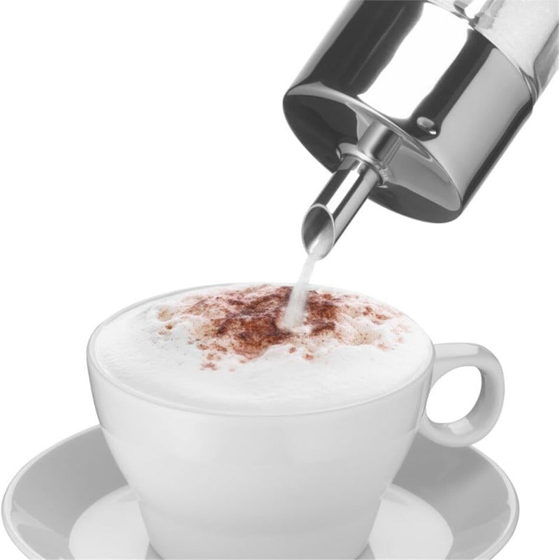 WMF Barista Sugar Dispenser – 240g Glass & Polished Cromargan Stainless Steel