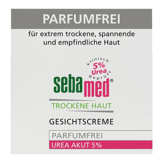 SEBAMED Urea Acute Face Cream 5% (Perfume-Free) – 50ml