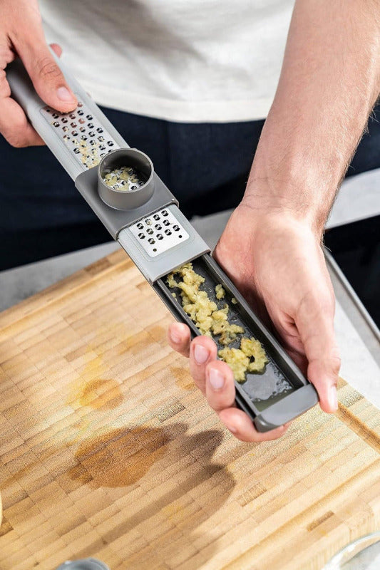ZWILLING Z-Cut Fine Grater – Dual-Direction, Stainless Steel Blade, Grey