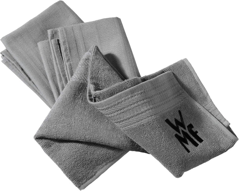 WMF Kitchen Towel Set – 3-Pieces 100% Cotton Dish Towels & Hand Towel