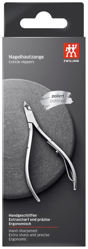 ZWILLING Cuticle Nipper – 100 mm, Polished Stainless Steel, Silver