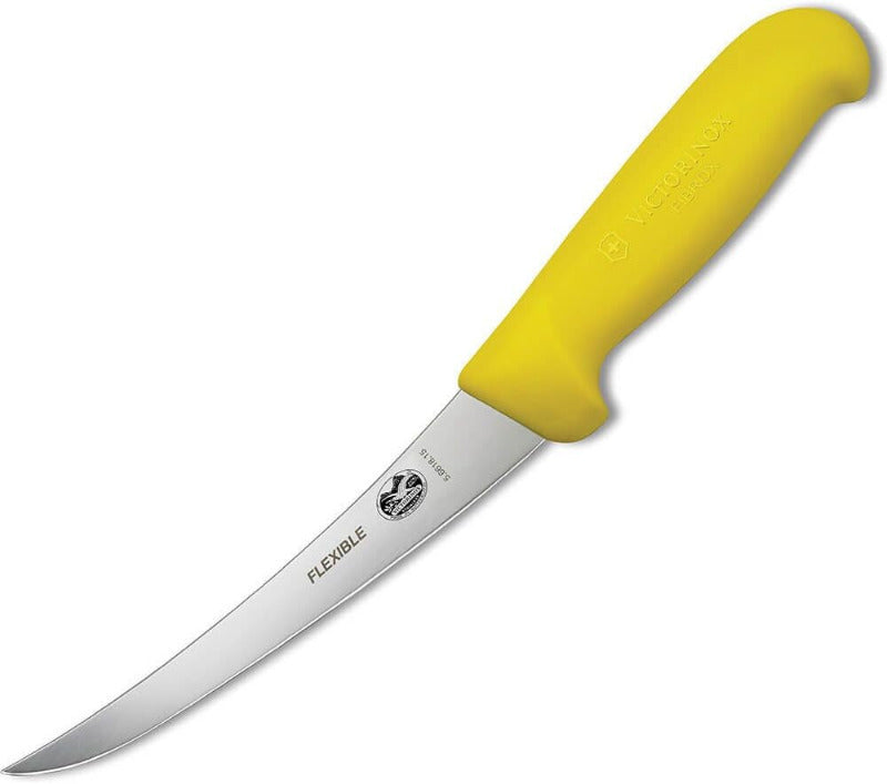 VICTORINOX Fibrox Boning Knife – Ultra-Sharp Swiss Made Chef's Knife with Ergonomic Handle
