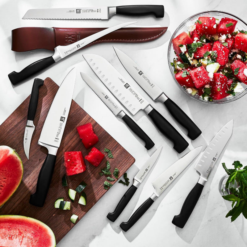 ZWILLING Vier Sterne Bread Knife – 20 cm, Serrated Blade | Made in Germany