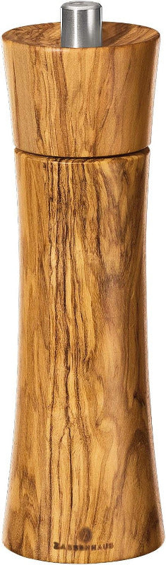 ZASSENHAUS Frankfurt Pepper Mill Olive Wood 18cm Model M022223