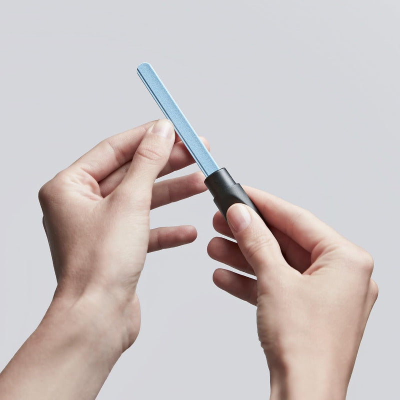 ZWILLING Ceramic Nail File – 170 mm, Dual-Grit, with Cap, Premium Black