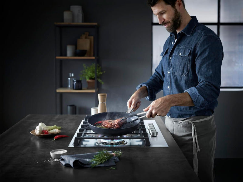 WMF Steak Profi Frying Pan 24 cm – Non-Stick Grill Pan for Induction