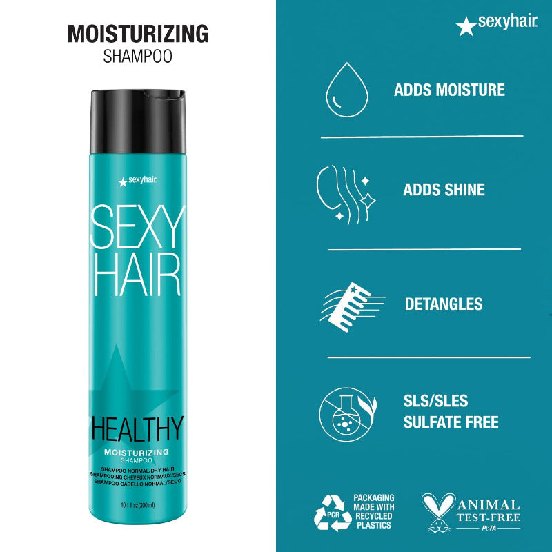 SEXY HAIR Moisturizing Shampoo - 300 ml