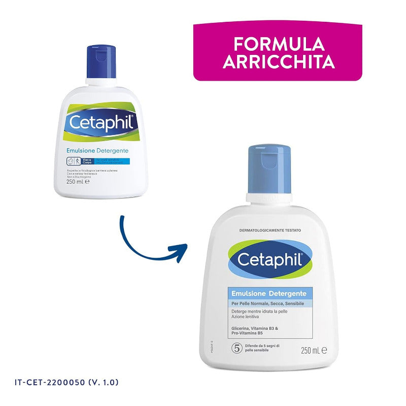 CETAPHIL Moisturizing Emulsion for Face & Body – 250ml 