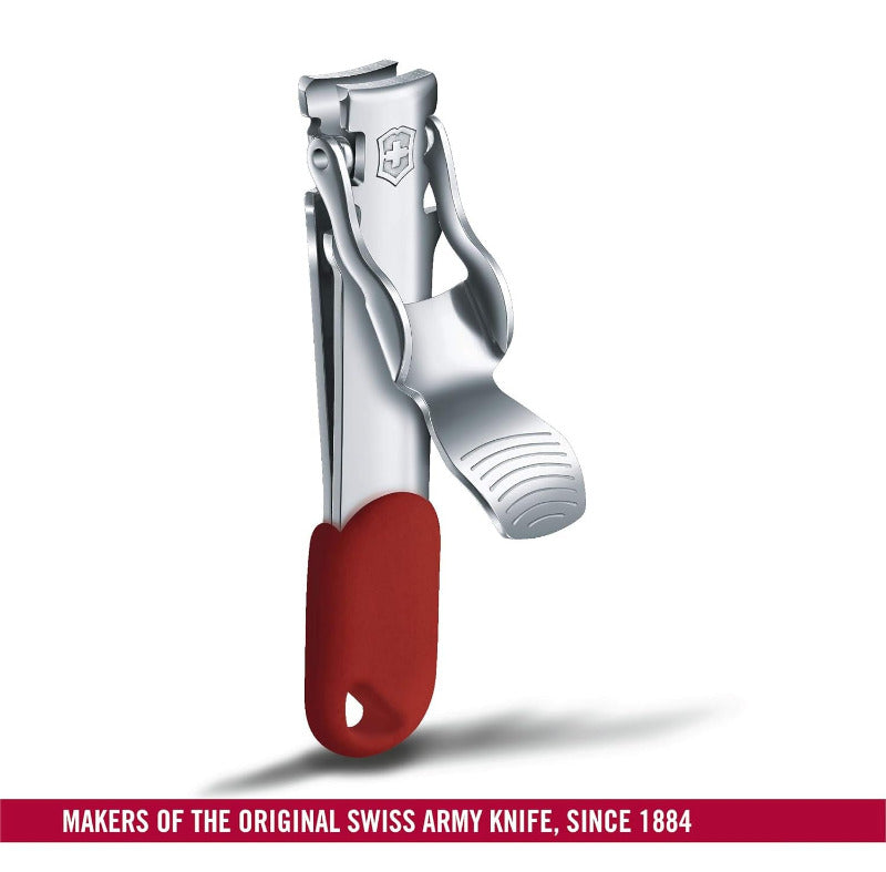 VICTORINOX Small Nail Clipper – Red | Precision Manicure & Pedicure Tool