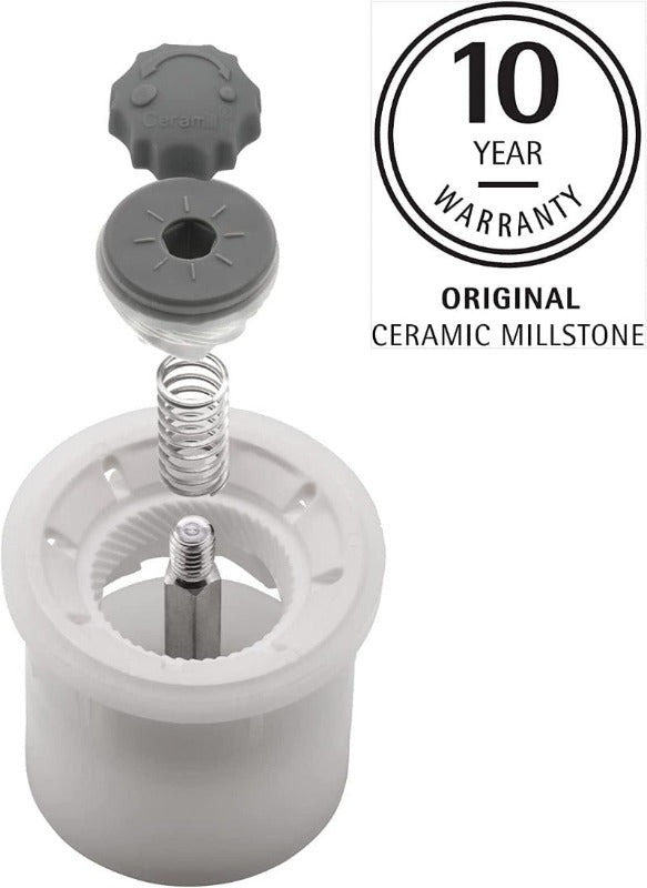 WMF Electric Tilting Mill 20 cm – Salt & Pepper Grinder Cromargan Stainless Steel & Glass