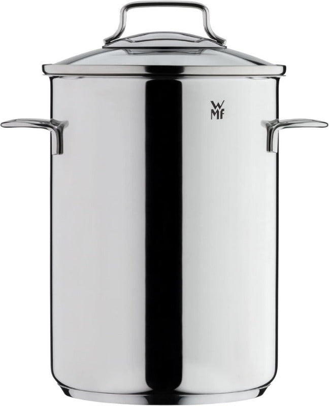 WMF Asparagus Pot – 5L Tall Steamer with Glass Lid with Insert for Pasta & Vegetables