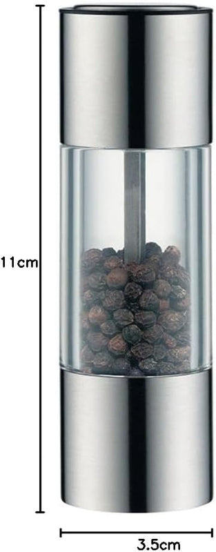 WMF Mini Spice Mill – 11 cm Unfilled Salt & Pepper Grinder