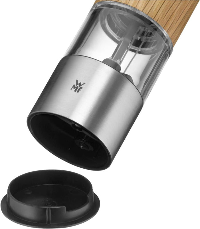 WMF Ceramill Electric Mill – 21.5 cm Oak Wood & Cromargan® Stainless Steel