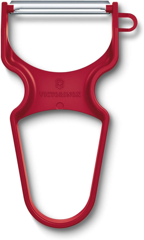 VICTORINOX RAPID Vegetable Peeler – Ultra Sharp Swivel Blade for Effortless Peeling | Ambidextrous Design | Durable Handle