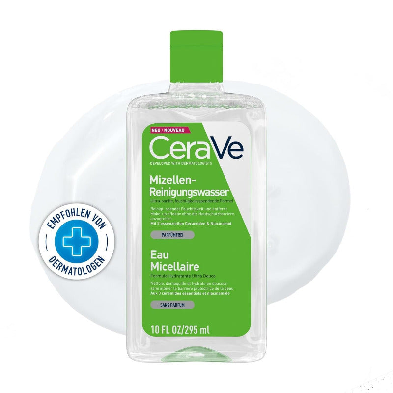 CeraVe Micellar Water & Makeup Remover – 295 ml