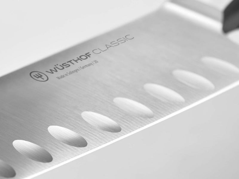 WÜSTHOF Classic Santoku 17 cm, Black