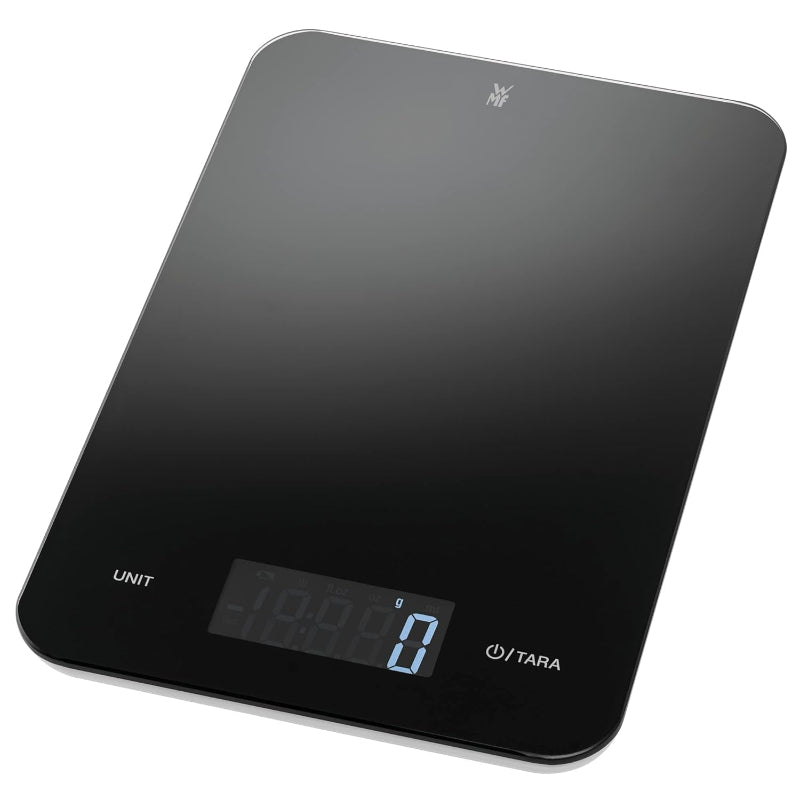 WMF Digital Kitchen Scale – Black 5kg Precision Scale with Safety Glass