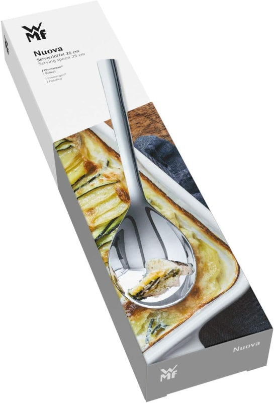 WMF Nuova Serving Spoon 25cm Polished Cromargan Stainless Steel