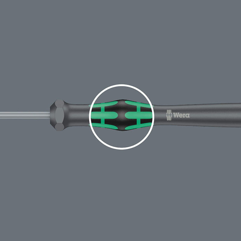 WERA 2035/6A Kraftform Micro Screwdriver Set – 6‑Piece with Rack (05118150001)