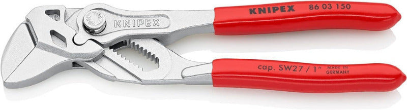 KNIPEX Pliers Wrench 86 03 250 – Chrome-Plated, 250 mm, Adjustable Up to 52 mm