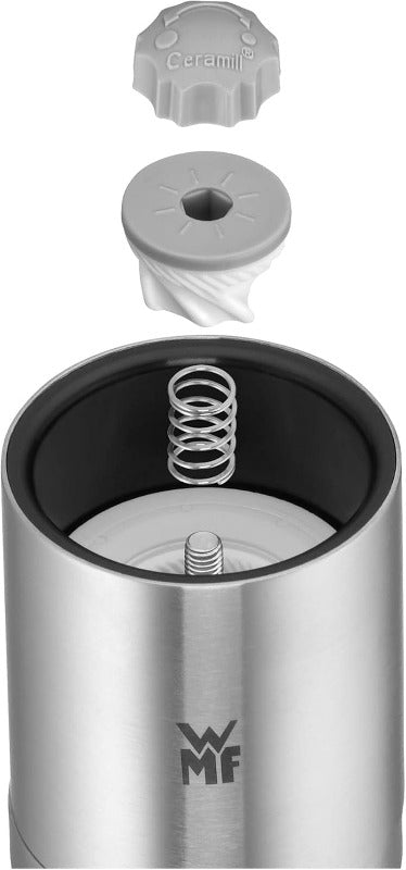 WMF De Luxe Salt and Pepper Mill Set – 3-Pieces Ceramic Grinding Mechanism
