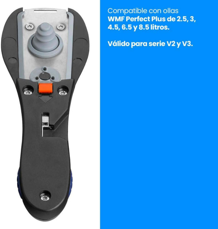 WMF Replacement Handle 08.9480.6030 – Grey For WMF Perfect Plus Pressure Cookers (2003+)