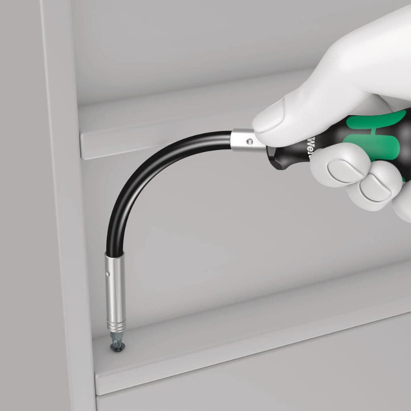 WERA 393 S Extra-Slim Flexible Bit Holder – ¼″ × 173.5 mm (05028161001)