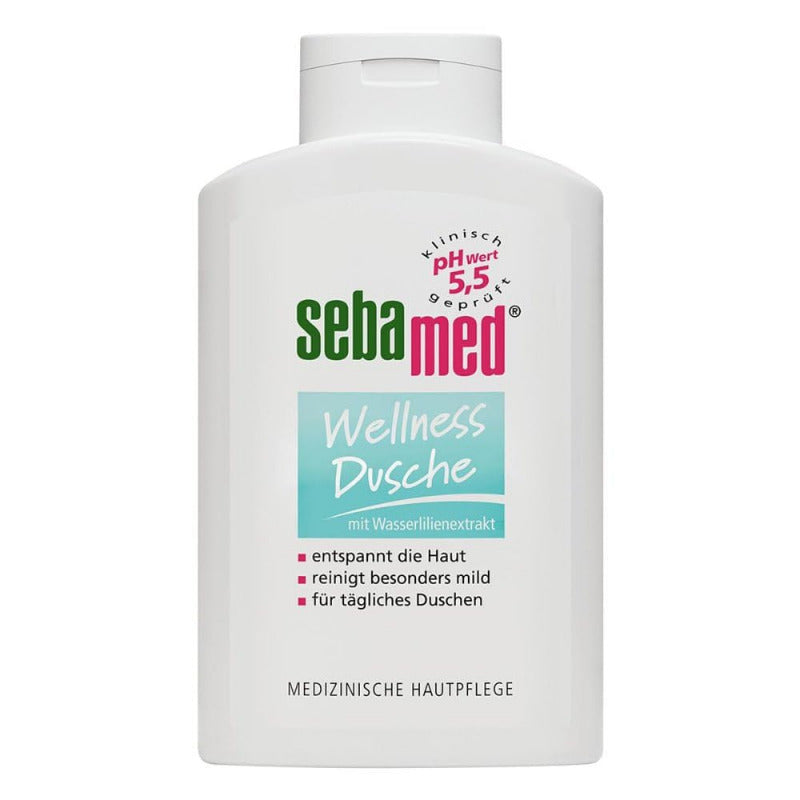 SEBAMED Wellness Shower Gel 400ml – pH 5.5 Body Wash with Moisturizing Complex