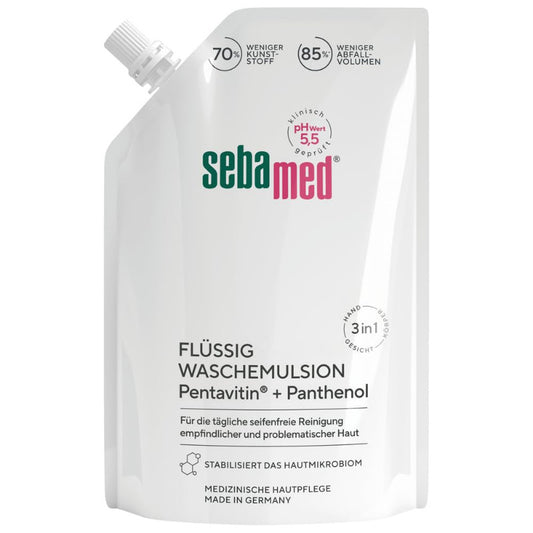 Sebamed Liquid Face & Body Wash Refill – 400ml