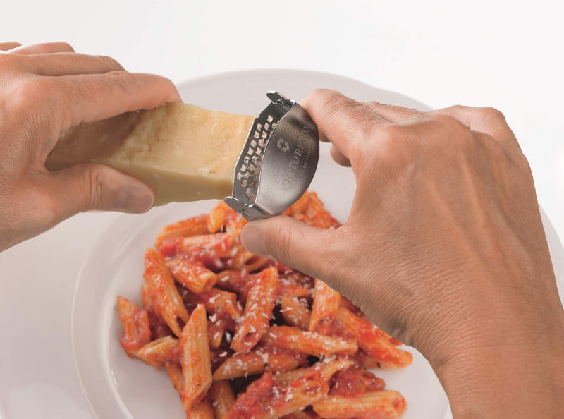 Victorinox Compact Cheese Grater – Fine Blade, Swiss Made, Stainless Steel Handle, Dishwasher Safe